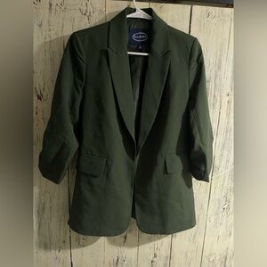 Scoop Dark Green Blazer